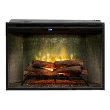 Revillusion® 8794 BTU / 2575W 36 Inch Wide Built-In Vent-Free Electric Fireplace with Weathered Concrete Interior and Remote Control
