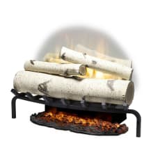 Revillusion® 25 Inch Wide 1500 Watt 5,118 BTU Free Standing Electric Log Set with Remote Control