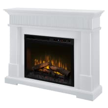 Jean 5118 BTU 50 Inch Wide Free Standing Vent Free Electric Fireplace with Included Remote Control