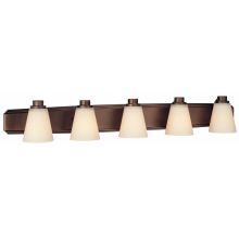 5 Light 40" Wide Bathroom Fixture from the Southport Collection