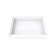 DreamStone 34" x 42" Shower Base with Single Threshold and Center Drain