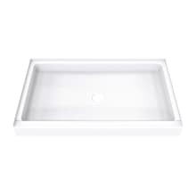 DreamStone 34" x 54" Shower Base with Single Threshold and Center Drain