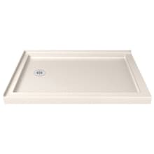 SlimLine 36" X 60" Shower Base with 2 Thresholds and Left-Side Drain