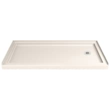 SlimLine 30" X 60" Shower Base with Single Threshold and Right-Side Drain