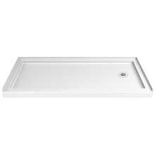 SlimLine 30" X 60" Shower Base with Single Threshold and Right-Side Drain