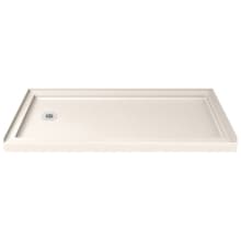 SlimLine 36" X 60" Shower Base with Single Threshold and Left-Side Drain