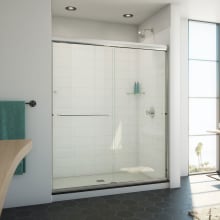 Alliance Pro ML 70-1/2" High x 60" Wide Sliding Semi Frameless Shower Door with Clear Glass