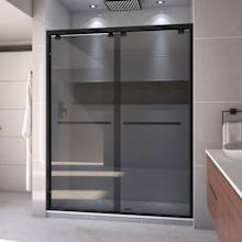 Encore 56 - 60" W x 76" H Semi-Frameless Bypass Sliding Shower Door