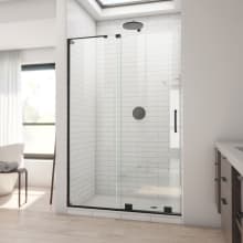 Mirage-X 72" High x 48" Wide Sliding Frameless Shower Door with Clear Glass