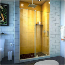 Mirage-Z 72" High x 48" Wide Sliding Frameless Shower Door with Clear Glass