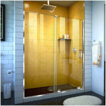 Mirage-Z 72" High x 54" Wide Sliding Frameless Shower Door with Clear Glass