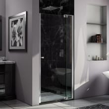 Allure 73" High x 31" Wide Pivot Frameless Shower Door with Clear Glass