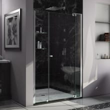 Allure 73" High x 44" Wide Pivot Frameless Shower Door with Clear Glass