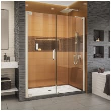 Elegance-LS 53 1/4 - 55 1/4" W x 72" H Frameless Pivot Shower Door
