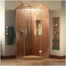 Prism Plus 36" x 36" x 72" Frameless Hinged Shower Enclosure