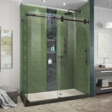 Enigma-XO 76" High x 54" Wide x 32-1/2" Deep Sliding Frameless Shower Enclosure with Clear Glass