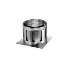 16" Inner Diameter - DuraChimney II Class A Chimney Pipe - Double Wall - 21" x 21" Anchor Plate