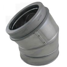 16" Inner Diameter - DuraTech Class A Chimney Pipe - Double Wall - 30 Degree Elbow