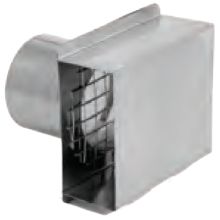 3" Inner Diameter - FasNSeal AL29-4C Special Gas Vent Pipe - Single Wall - 5" Termination Box