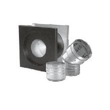 4" Inner Diameter - PelletVent Pro Type L Chimney Pipe - Double Wall - Horizontal Kit