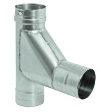 16" Inner Diameter - FasNSeal AL29-4C Special Gas Vent Pipe - Single Wall - Boot Tee