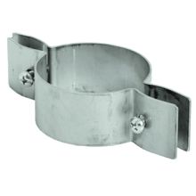 5" Inner Diameter - FasNSeal AL29-4C Special Gas Vent Pipe - Single Wall - Strap/Brackets