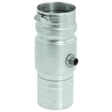 4" Inner Diameter - FasNSeal AL29-4C Special Gas Vent Pipe - Single Wall - Universal Condensate Drain