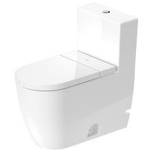 ME by Starck0.92/1.32 GPF Dual Flush One-Piece Rimless Toilet for Sensowash Bidet Seats - Less Seat