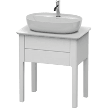 Luv 27-1/8" Floorstanding Solid Wood Vanity Cabinet Only - Less Top and Sink