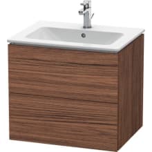 L-Cube 24" Single Wall Mounted Wood Vanity Cabinet Only - Less Vanity Top