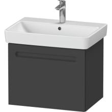 No.1 23-1/4" Single Wall-Mounted Wood Vanity Cabinet Only - Less Vanity Top
