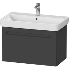 No.1 29-1/8" Single Wall-Mounted Wood Vanity Cabinet Only - Less Vanity Top