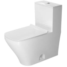 DuraStyle 0.92/1.32 GPF Dual Flush One Piece Elongated Toilet with Top Flush Button - Less Seat