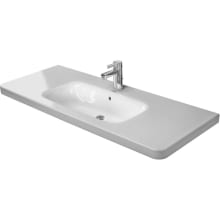 DuraStyle 48" Ceramic Vanity Top with 3 Faucet Holes