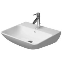ME by Starck 21-5/8" Wall Mounted or Pedestal Bathroom Sink with Single Hole