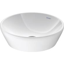 D-Neo 15-3/4" Circular Ceramic Vessel Bathroom Sink