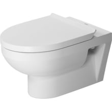 DuraStyle 0.8/1.6 GPF Dual Flush Wall Mounted One Piece Elongated Toilet with Wall Hand Lever - Less Seat