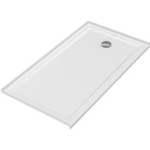 Architec 60" x 32" Shower Base with Single Threshold and 3-1/2" Right Drain