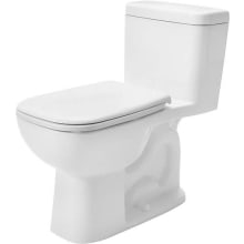 D-Code 1.28 GPF One Piece Elongated Chair Height Toilet with Left Hand Lever - Seat Included