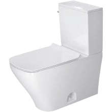 DuraStyle 1.28 GPF Two Piece Elongated Chair Height Toilet with Left Hand Lever - Seat Included