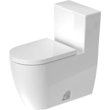 ME by Starck 1.28 GPF One Piece Elongated Chair Height Toilet with Left Hand Lever - Seat Included