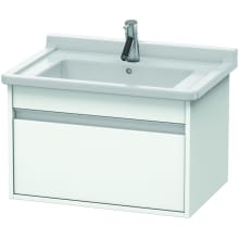 Ketho 26" Single Wall Mounted Wood Vanity Cabinet Only - Less Vanity Top