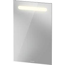 Duravit No.1 27-1/2" x 17-3/4" Modern Rectangular Frameless Bathroom Wall Mirror