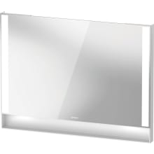 Qatego 29-1/2" x 39-3/8" Transitional Rectangular Frameless Bathroom Wall Mirror