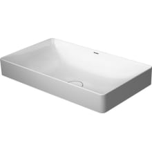 DuraSquare 23-5/8" Rectangular Ceramic Vessel Bathroom Sink