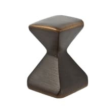 Forged 2 - 5/8" Square Hourglass Cabinet Knob / Drawer Knob
