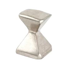 Forged 2 - 5/8" Square Hourglass Cabinet Knob / Drawer Knob