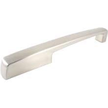 Rise 14" Center to Center Retro Modern Sleek Offset Appliance Handle / Appliance Pull / Large Cabinet Handle