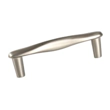 Series 3 - 3-3/4" Center to Center Soft Curve Ergonomic Designer Cabinet Handle / Drawer Pull