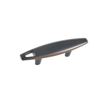 Tribal 1-7/8" Center to Center African Inspired Modern Tapered Cabinet Handle / Drawer Pull
